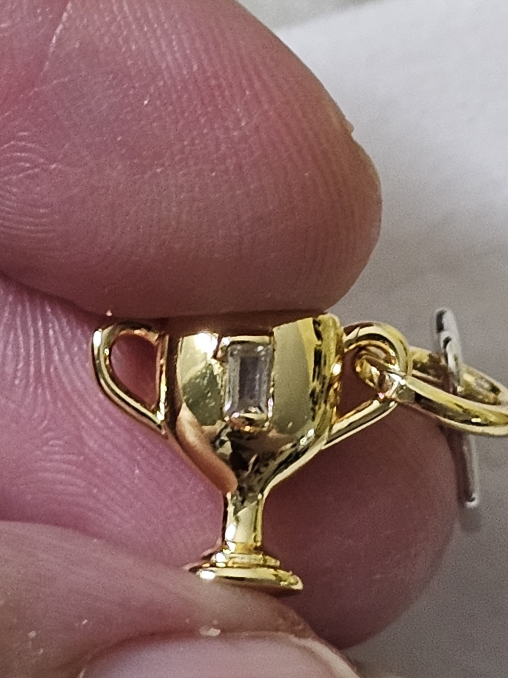 Pandora Two-Tone Charm Connector in Gold and Silver